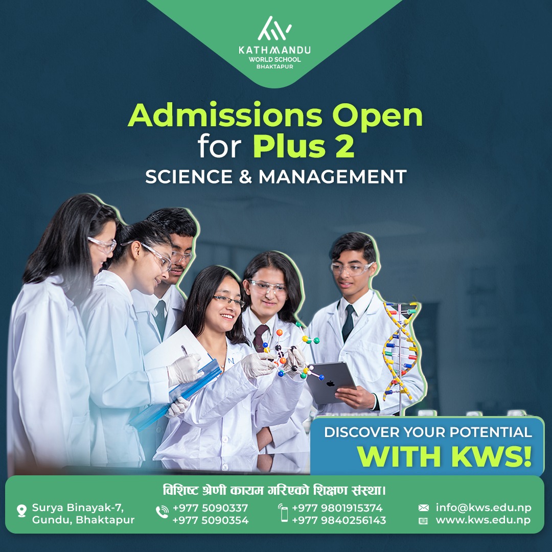Admission Open for Plus 2 | Science & Management